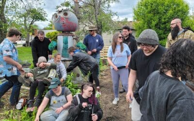 How Six Volunteers and One Very Heavy Sculpture Made The Day